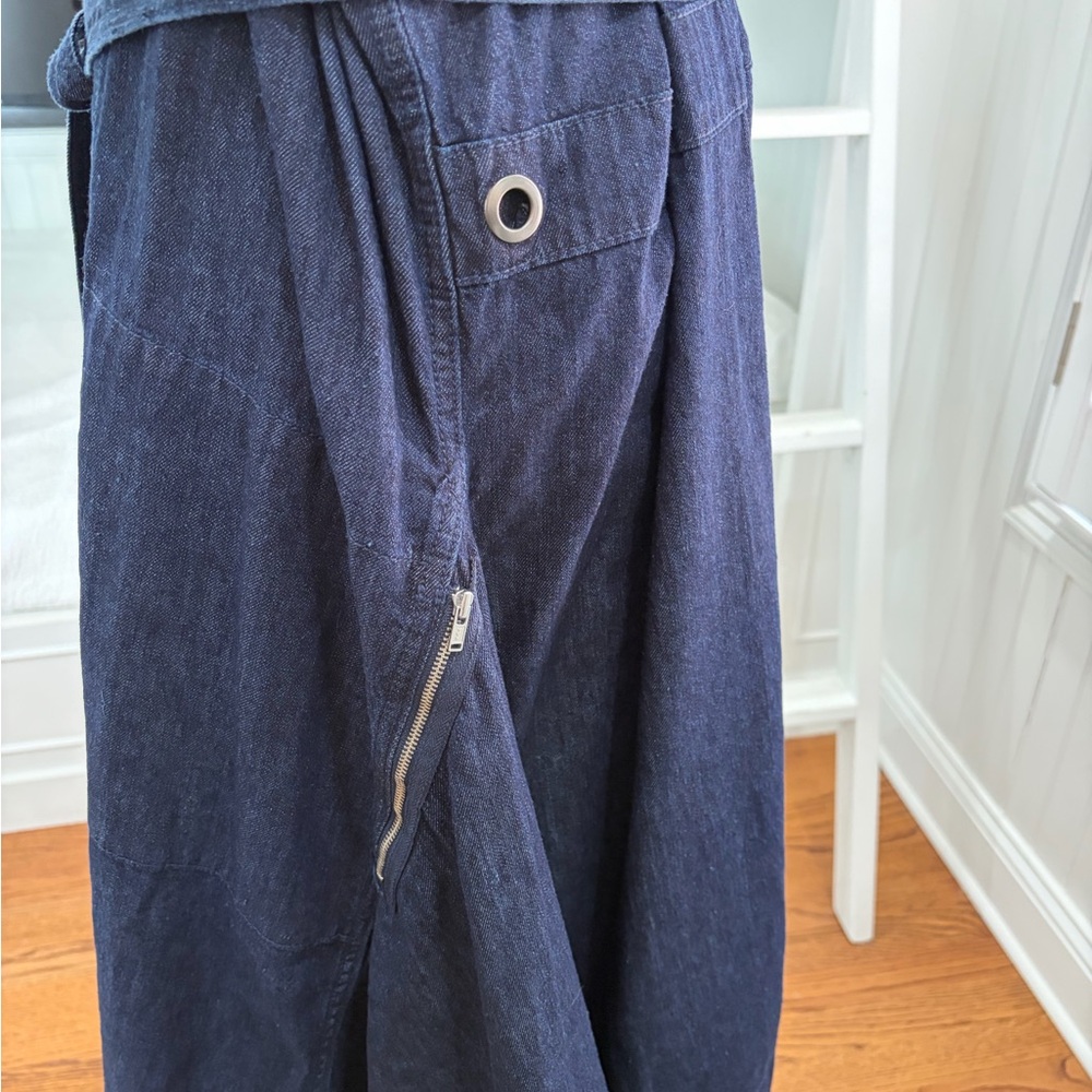 Johnny Was Denim Midi Dress - Picture 5 of 7